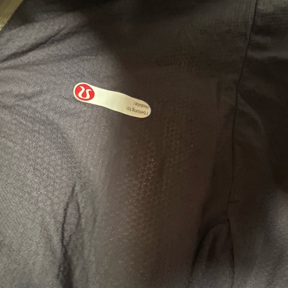 Lululemon Striped Gray Women's Jacket Mint - Picture 13 of 14